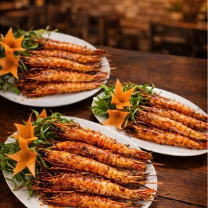 TÔM NƯỚNG MUỐI ỚT